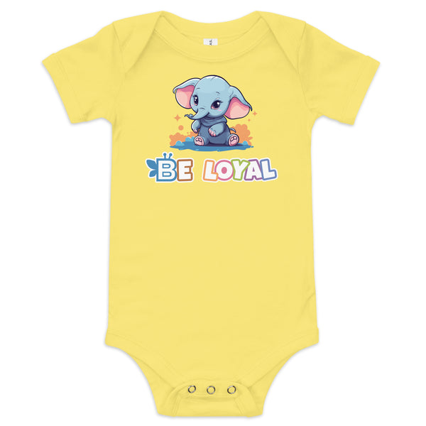 BE Loyal Baby Short Sleeve Onesie