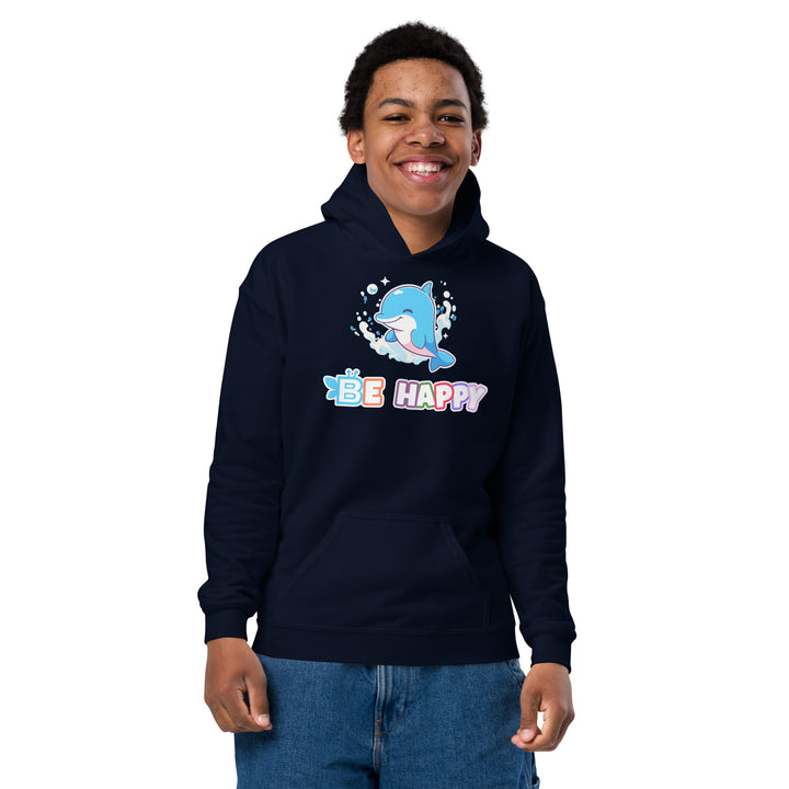 BE Happy Youth Heavy Blend Hoodie