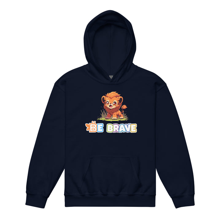 BE Brave Youth Heavy Blend Hoodie