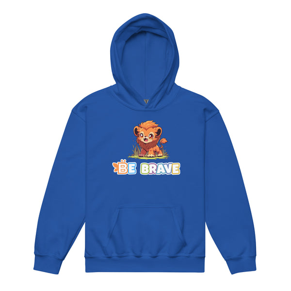 BE Brave Youth Heavy Blend Hoodie