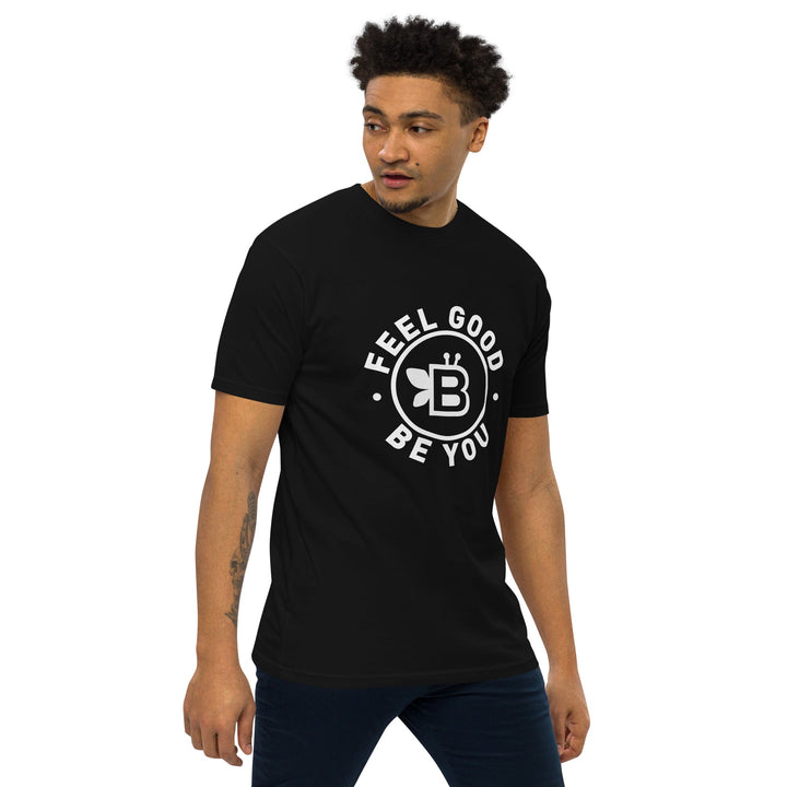 Men’s 'Feel Good. Be You.' Premium Heavyweight Tee - BE Company LLC