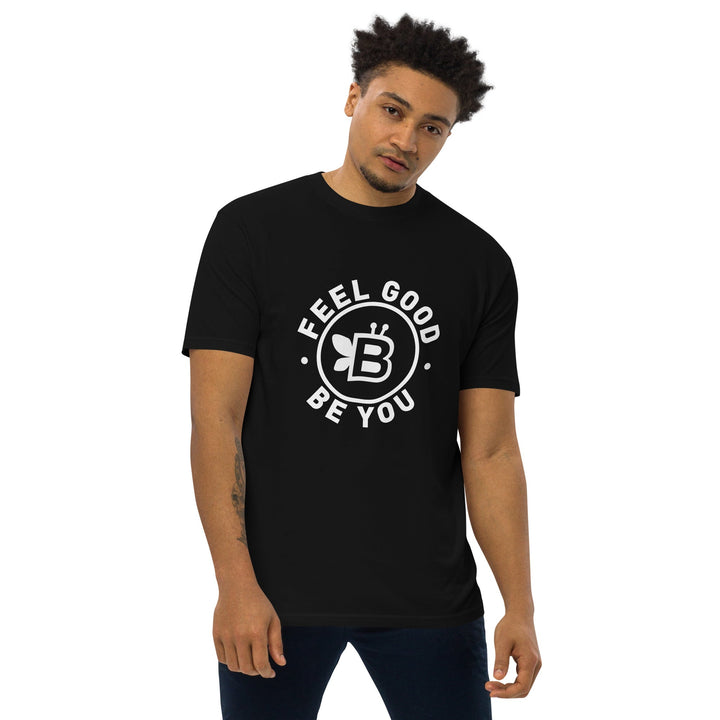 Men’s 'Feel Good. Be You.' Premium Heavyweight Tee - BE Company LLC